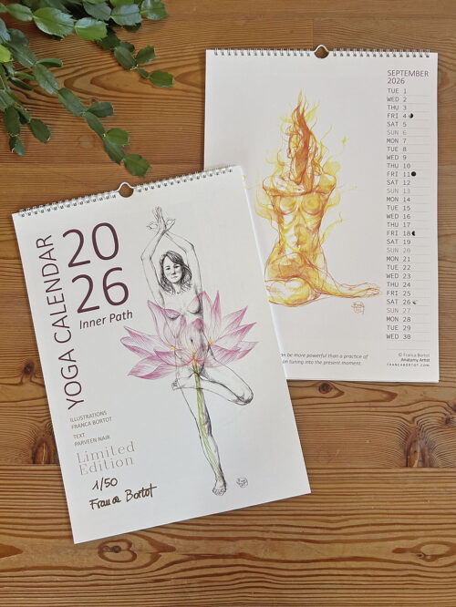 2026 Yoga Calendar - Inner Path - Size A3 - LIMITED EDITION