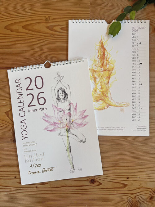 2026 Yoga Calendar - Inner Path - Size A4 - LIMITED EDITION
