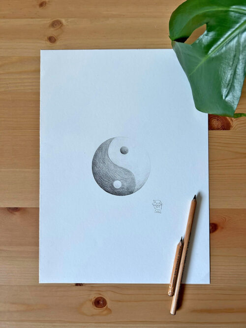 Original drawing - Yin and Yang