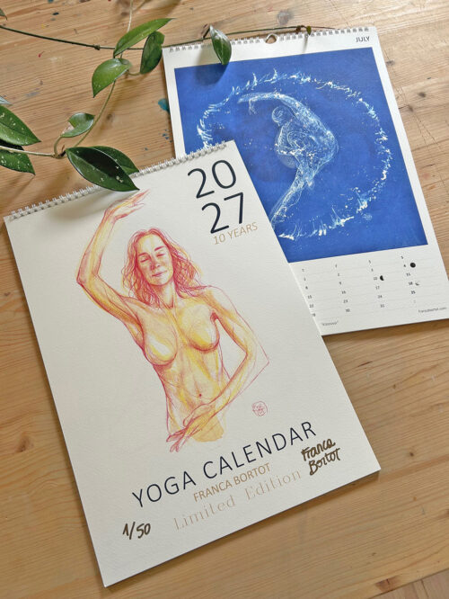 2027 Yoga Calendar - Size A3 - LIMITED EDITION