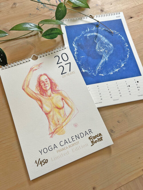 2027 Yoga Calendar - Size A4 - LIMITED EDITION
